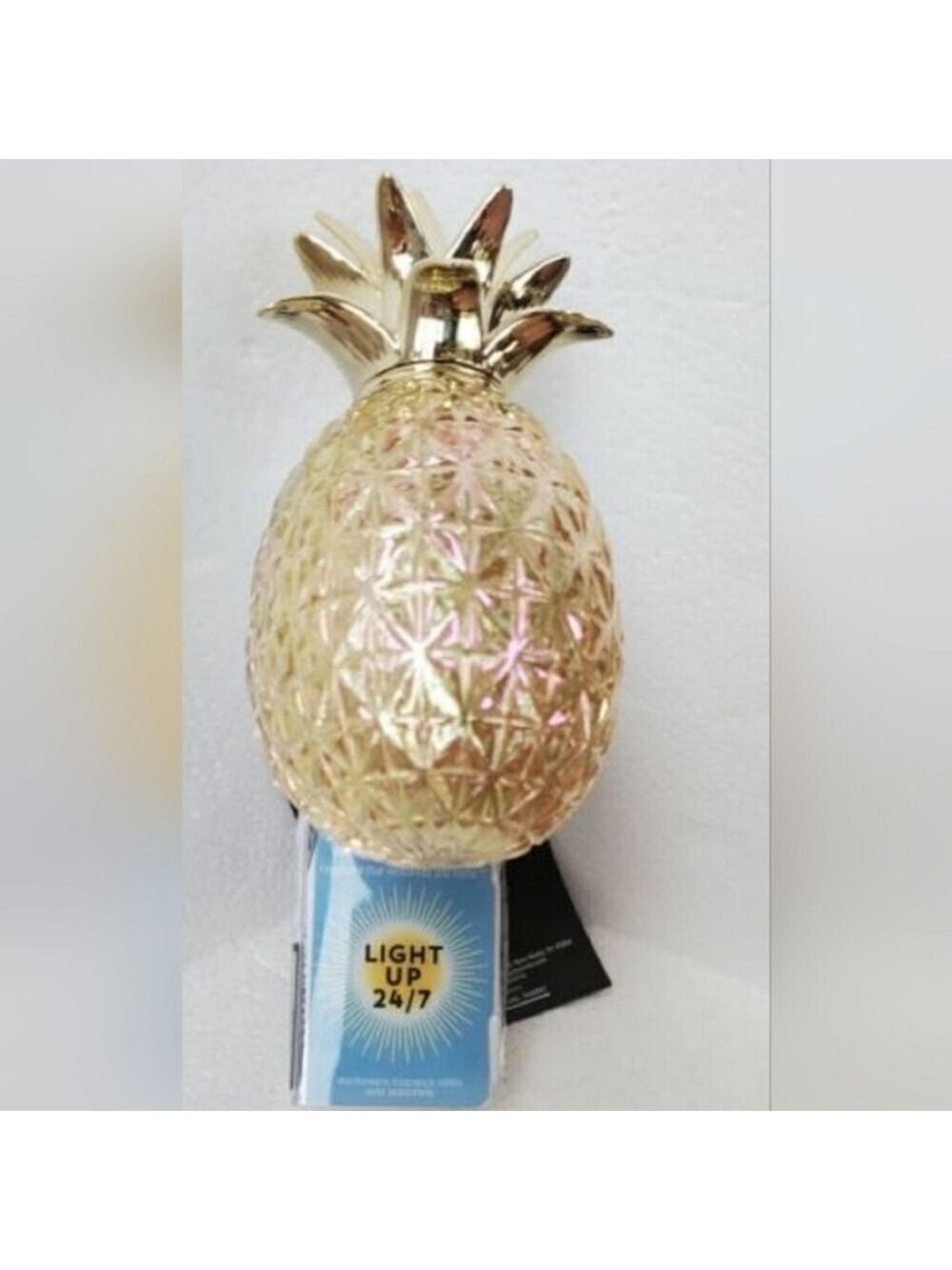 ๐ PINEAPPLE FIBER OPTIC NIGHTLIGHT WALLFLOWERS FRAGRANCE PLUG Bath & Body Works - Picture 2 of 2